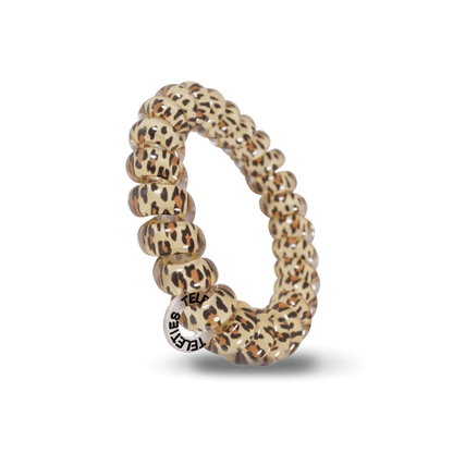 TT-L-037 Teleties Large Hair Ties Leopard