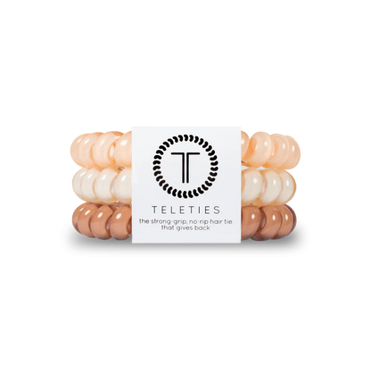 Teleties Large Hair Ties - For The Love of Nudes