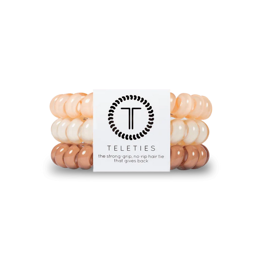 Teleties Large Hair Ties - For The Love of Nudes