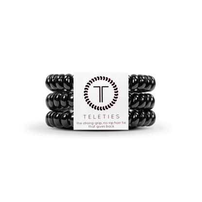 TT-S-003 Teleties Small Ties Jet Black 0