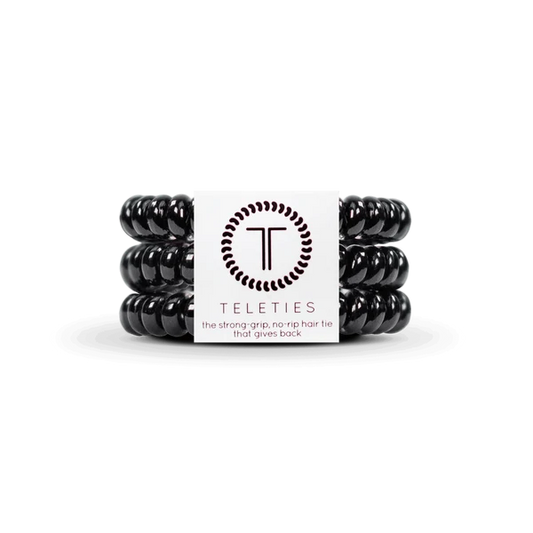 TT-S-003 Teleties Small Ties Jet Black 0