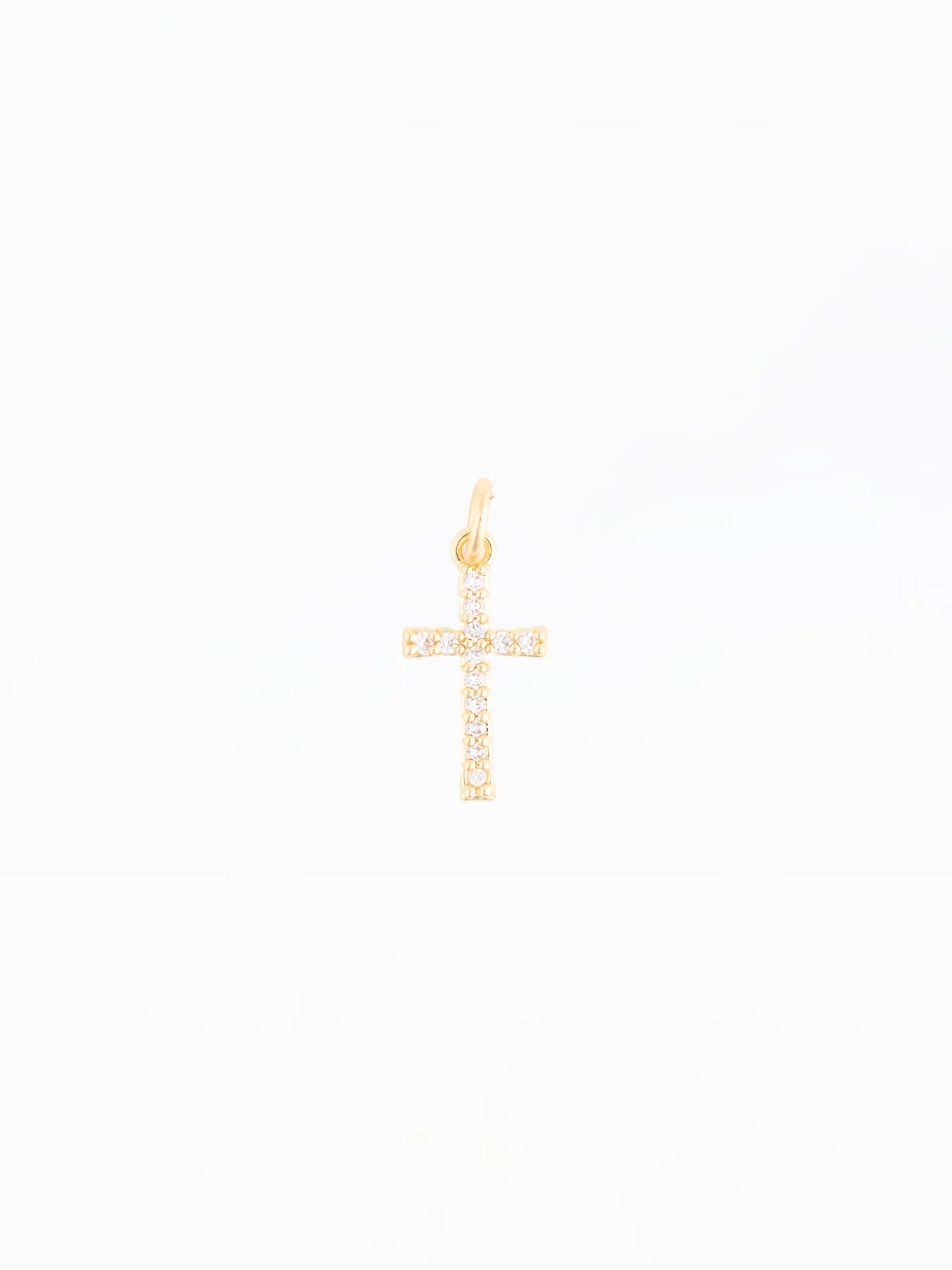 72815 Michelle McDowell Luxe Pave Cross Charm