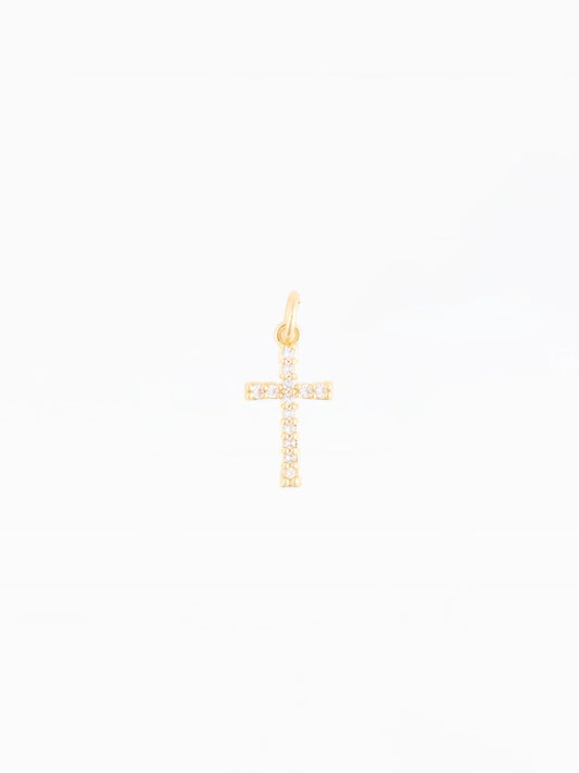 72815 Michelle McDowell Luxe Pave Cross Charm