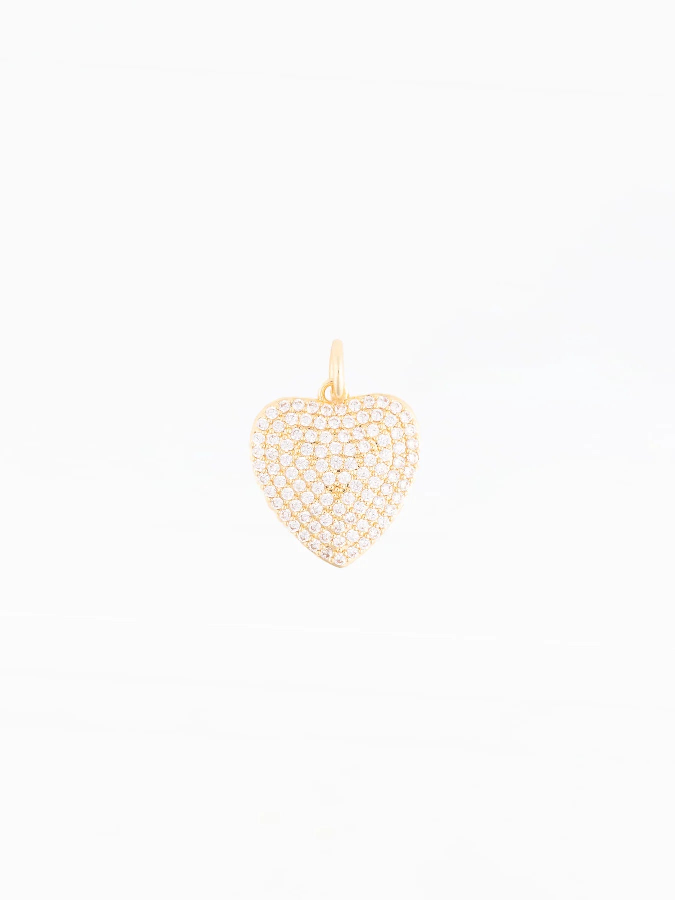 72824 Michelle McDowell Luxe Pave Heart Charm