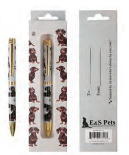 736-14 Black Dachshund Pen