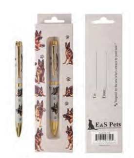 736-75R German Shepard Grey Pen