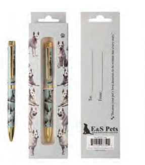 736-75W White German Shepard Pen