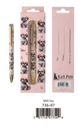736-87 Shih Tzu Tan White Pen