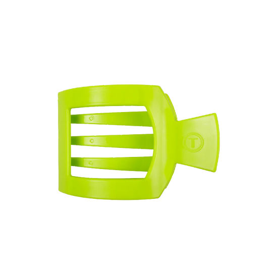 Teleties Medium Flat Square Hair Clip - Summer Brights