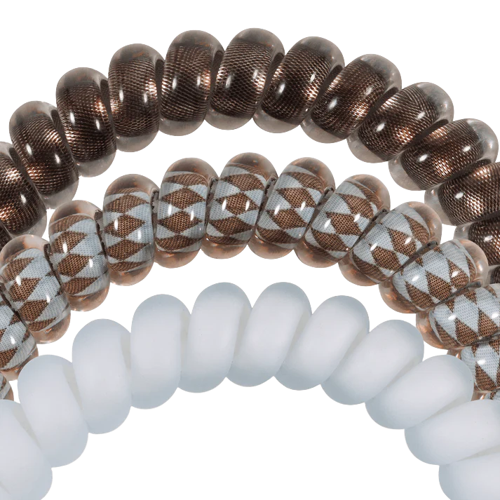 Teleties Large Hair Ties - Truly Taupe