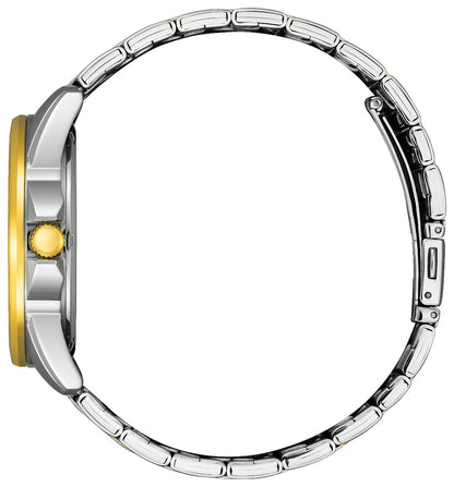 Mens Two-Tone Stainless Steel Citizen Quartz Watch - AG8348-56L