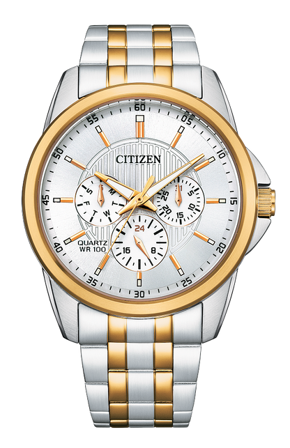 Men's Citizen Quartz WR100 Two-Tone Watch