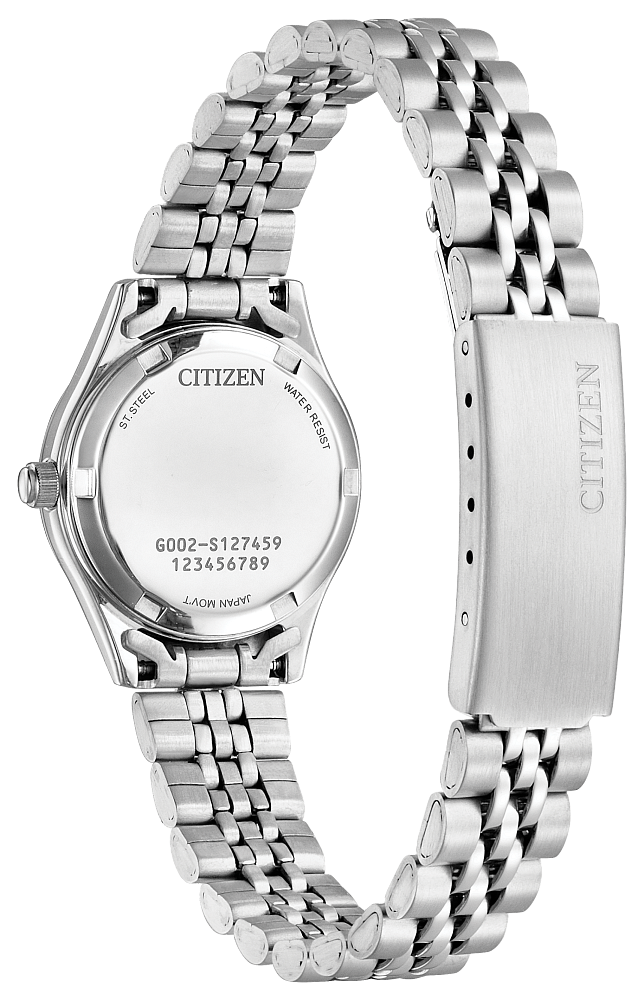 Ladies Citizen Blue Face Quartz Crystal Watch