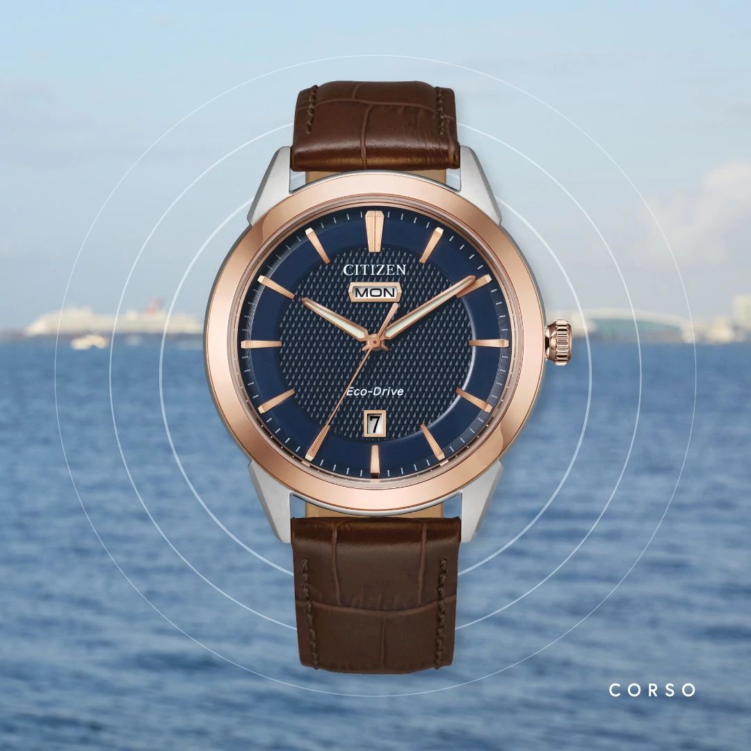 Mens Corso Citizen Eco-Drive Watch - AW0096-06L
