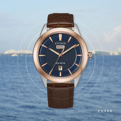 Mens Corso Citizen Eco-Drive Watch - AW0096-06L