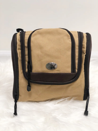 Palmetto Canvas Hanging Travel Bag