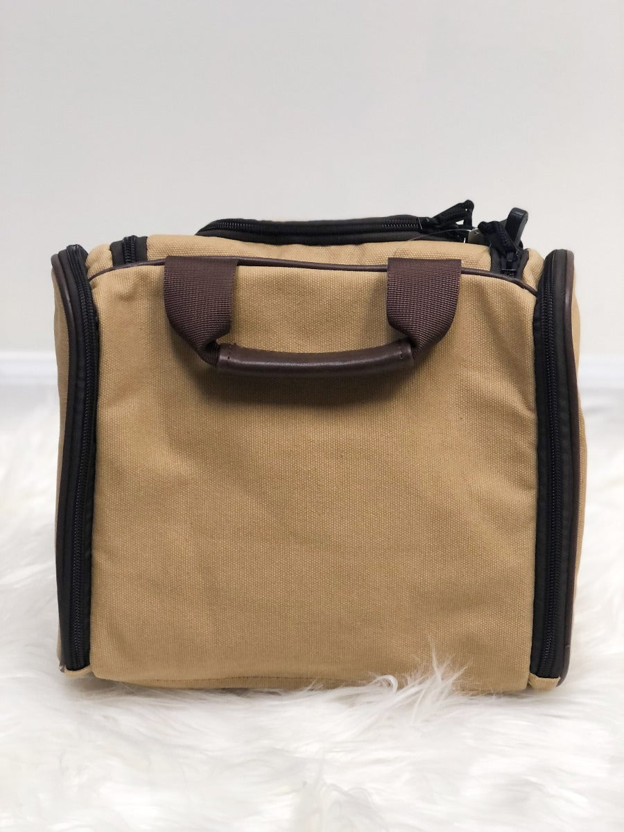Palmetto Canvas Hanging Travel Bag