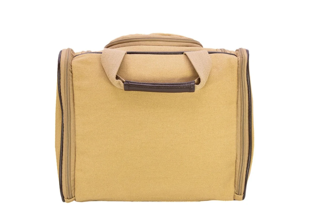 CLE-BTX2 Zep-Pro Clemson Canvas Hanging Toiletry Bag 0