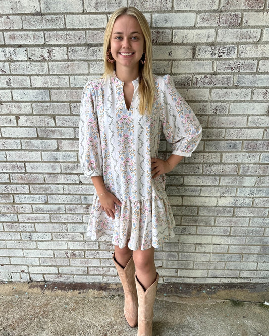 The Naomi Dress in Ivy Lane Ivory