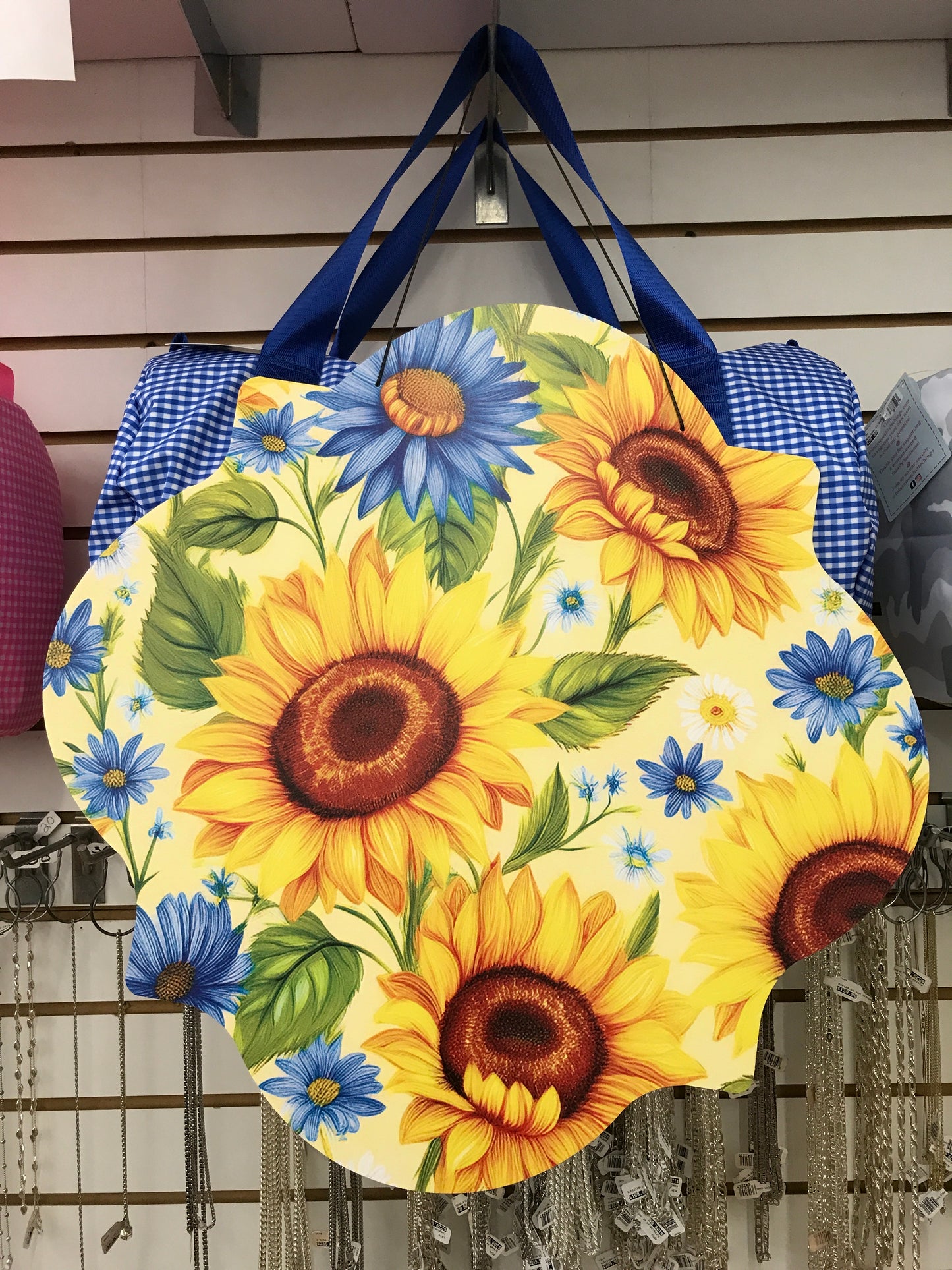 5985 Custom Decor Large Hang Sunflower and Daisies 0