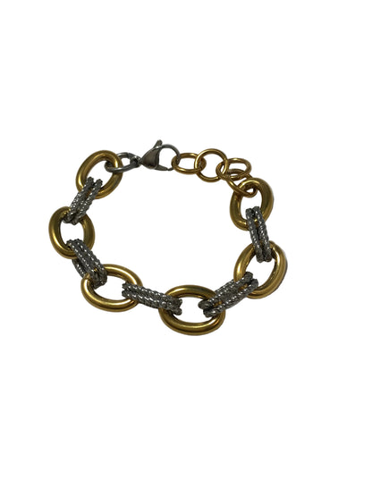 400023 Chansutt Pearls Margo Two Tone Bracelet 7-8 inches Waterproof 18k Plated Stainless Steel Water Resistant Lifetime Warranty 0