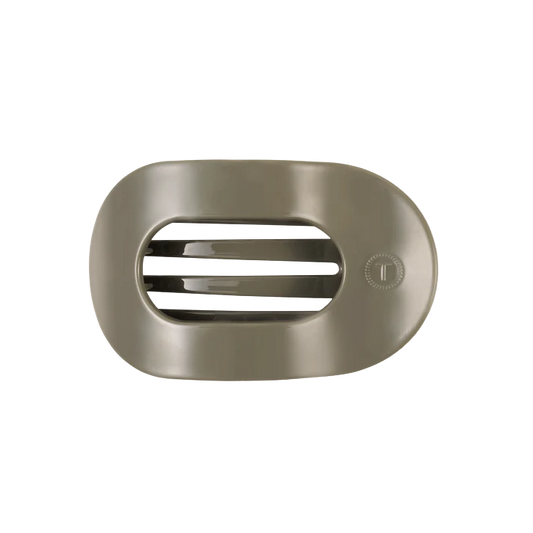 Teleties Medium Flat Round Hair Clip - Sage It Ain't So