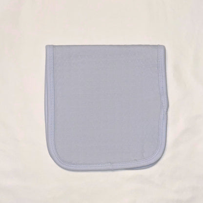 Baby Burp Cloth Slim Pearl Diamond Quilted Pink, Blue, White