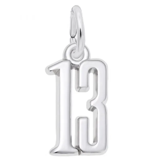 That's My Number 13 Charm - Rembrandt