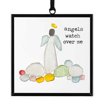 1004370245 Angels Watch Over Me Suncatcher - 3x3in 0