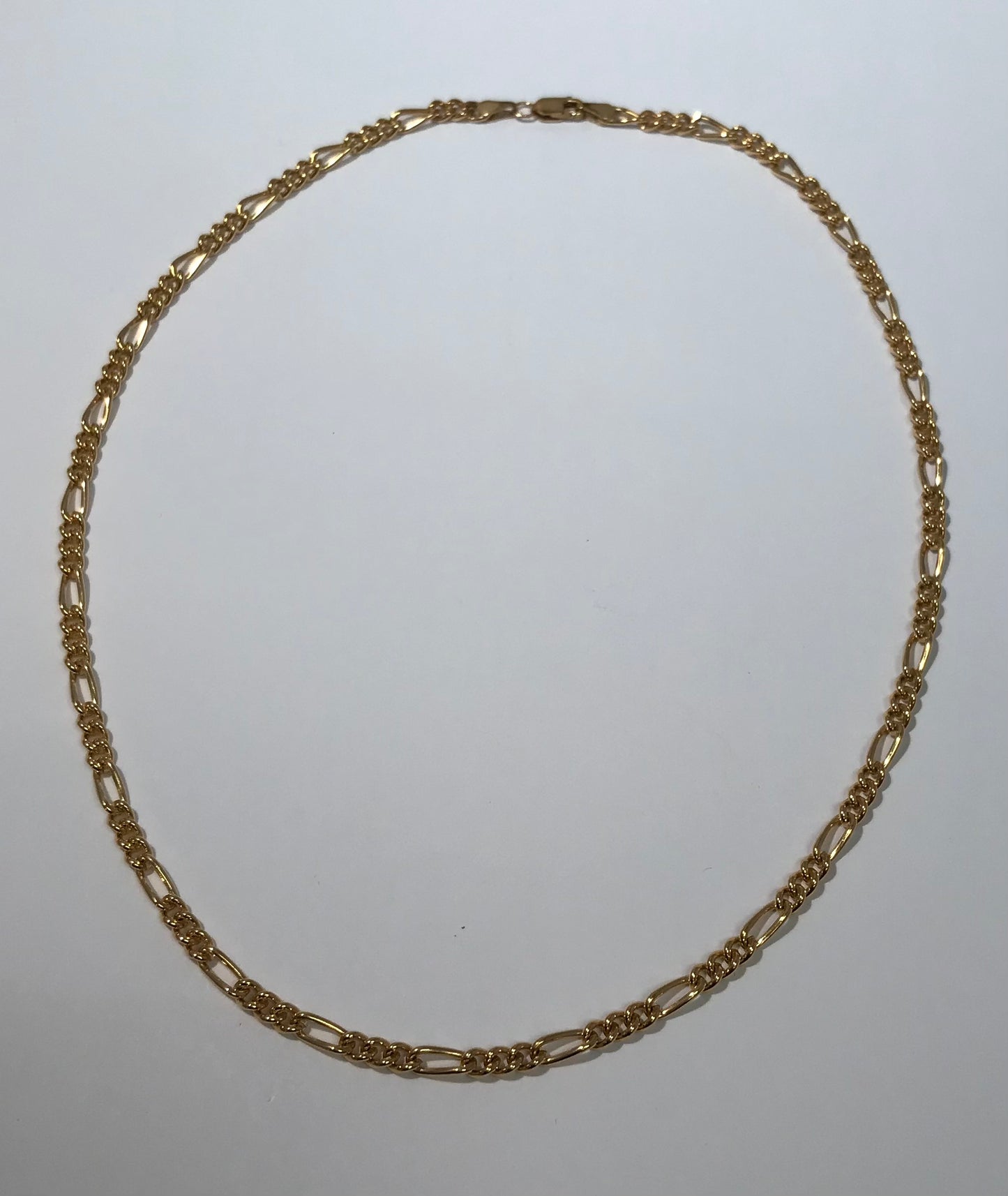 3831C 14/20 Gold Filled Figaro Chain