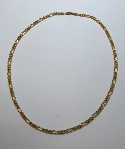 3831C 14/20 Gold Filled Figaro Chain