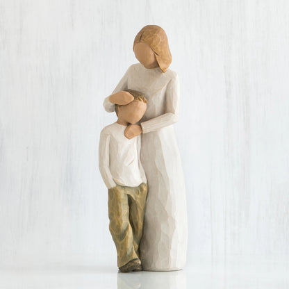 26102 Willow Tree Mother and Son sculpted figure by Susan Lordi 0