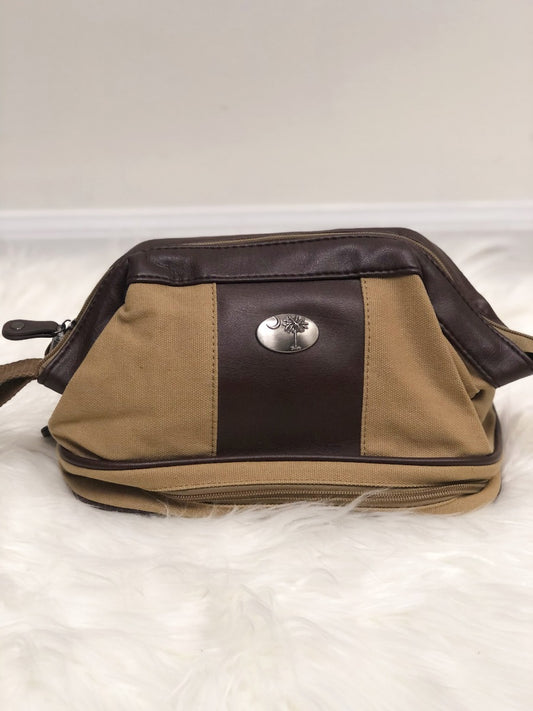 Palmetto Khaki Canvas Toiletry Bag