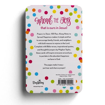 9781648709029 100 Pass-Along Notes to Spread Happiness By Maghon Taylor Prayers to Share 0