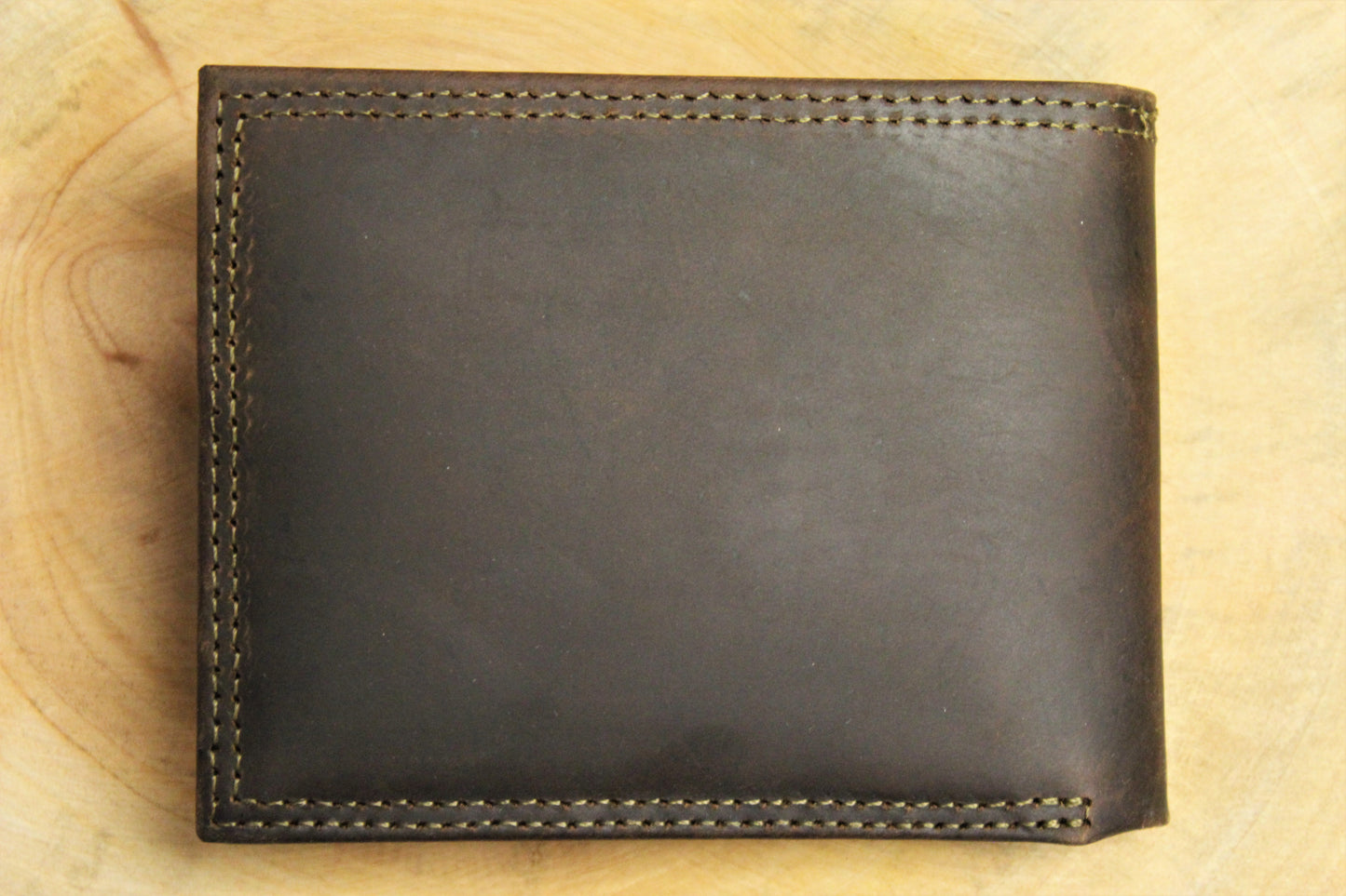 USC Brown Leather Wallet
