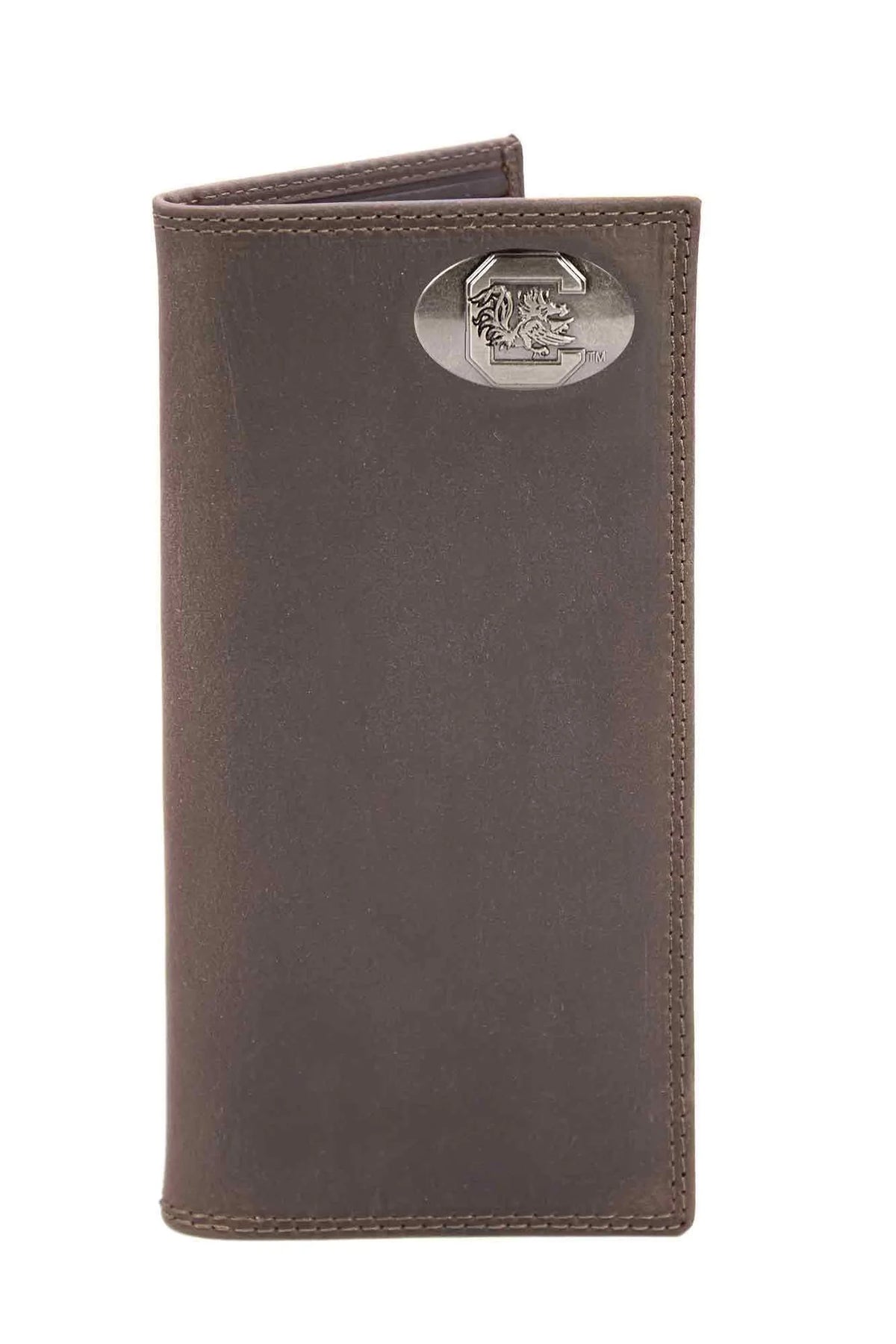 USC-IWT4-CRZH-LBR Zep-Pro USC Crazy Horse Secretary Wallet Light Brown 0