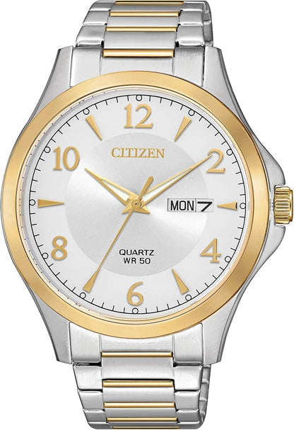 BF2005-54A Citizen Quartz Men's Watch, Two-Tone Stainless Steel
