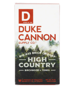 Duke Cannon High Country Brick Of Soap