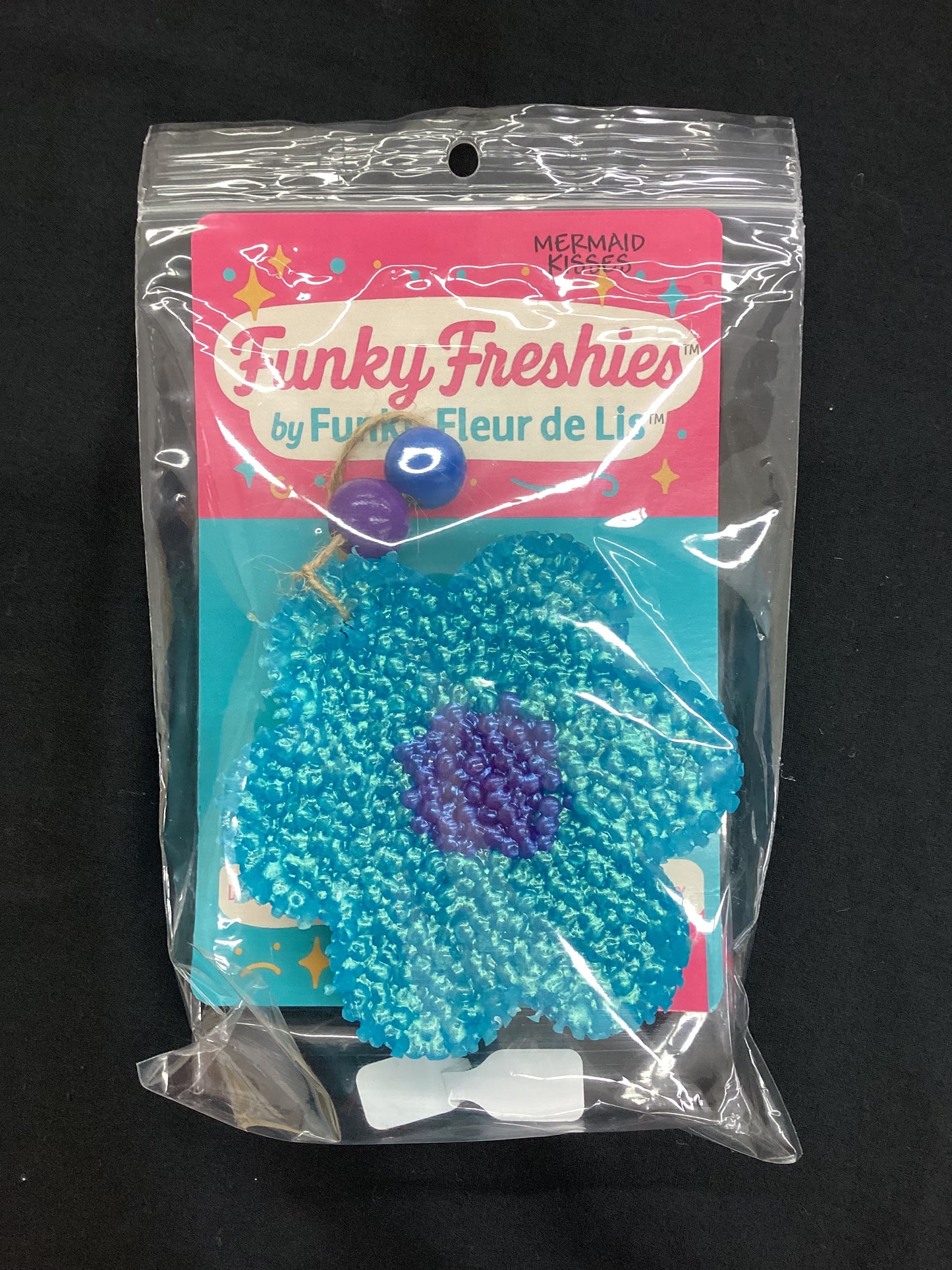 Beaded Flower Freshie Mermaid Kiss 0