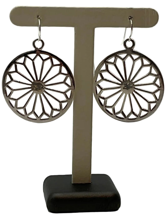 740 DER P134LG Southern Gates Sterling Silver Earrings 0