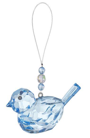 Bluebird of Happiness Acrylic Decorative Ornament