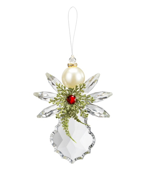 Pearl Angel Ornament
