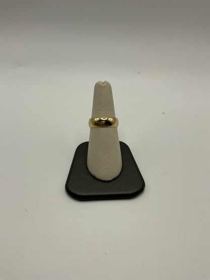 PRMT600LCFW Yellow Gold, 6MM, comfort-fit gent's band 0