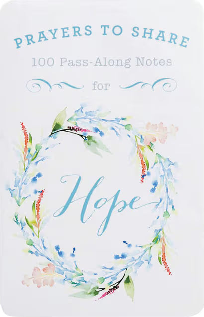9781684081103 100 Pass-Along Notes for Hope: Prayers to Share 0