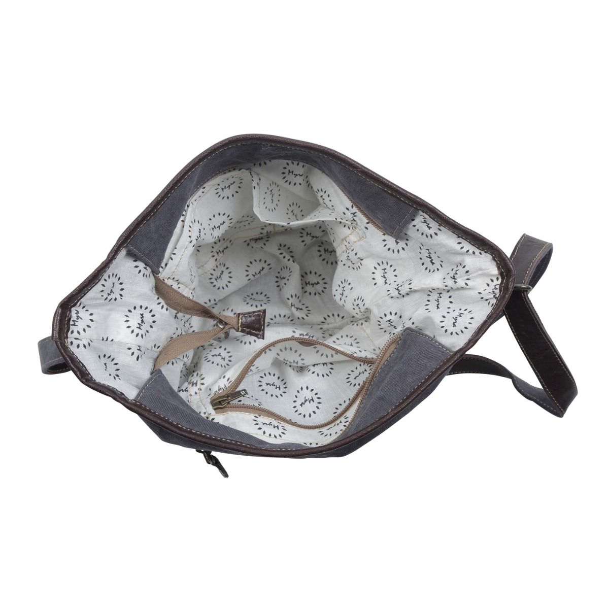 Myra Taupe Brown Shoulder Bag