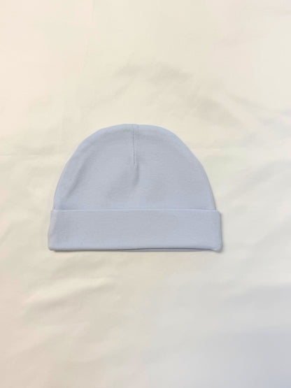 Nursery Baby Caps in Pink, White, or Blue
