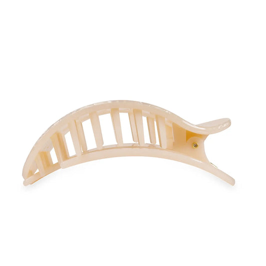 TT-FCM01-228 TELETIES Medium Flat Round Hair Clip - Soft Surf