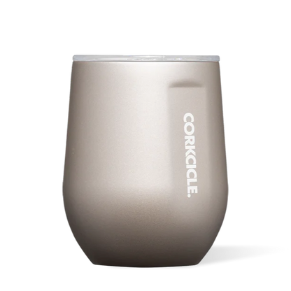 Corkcicle 12oz Stemless Wine Tumbler - Oatmilk