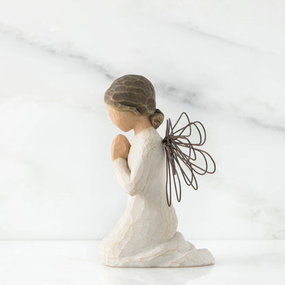 26012 Willow Tree Angel of Prayer sculpted figure by Susan Lordi 0