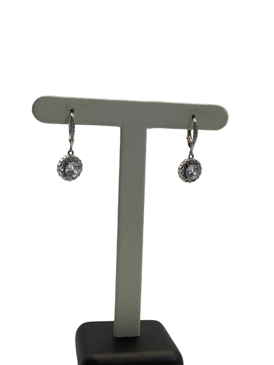 E018-01G Glow Solid Drop Earrings
